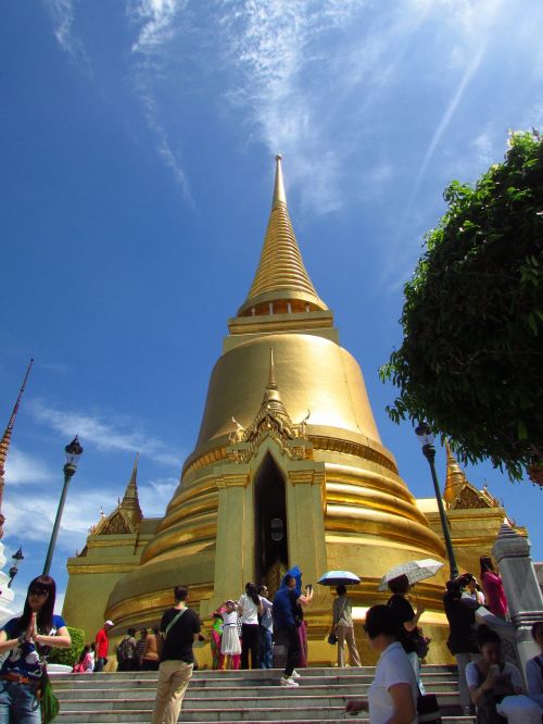 Bangkokas, Tailandas, Paminklas, Auksas, Karališkasis Rūmai