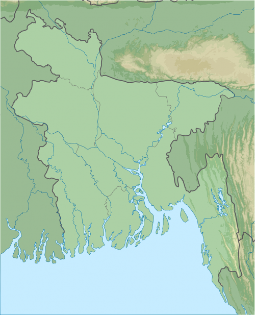 Bangladešas, Fizinis, Žemėlapis, Geografija, Kartografija, Šalis, Tauta, Nemokama Vektorinė Grafika