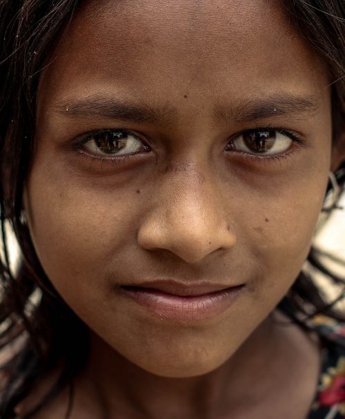 Bangladeshi Kaimo Vietovė Mergaitė, Kuris Gyvena Krizės Metu, Bet Ji Turi Nuostabią Svajonę, Vieną Dieną Ji Bus Gydytojas