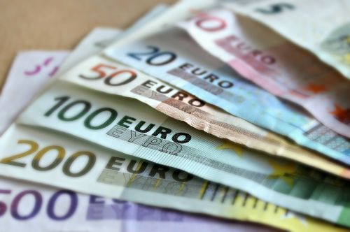 Banknotai, Euras, Sąskaitos, Popieriniai Pinigai