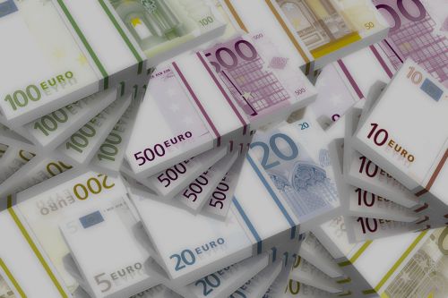 Banknotai, Euras, Sąskaitos, Popieriniai Pinigai