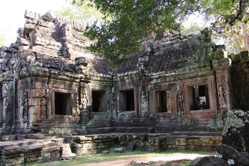 Banteay Kdei, Šventykla, Kelionė, Senovinis, Senas, Gražus, Angkor Wat, Siem Grižti, Kambodža, Asija, Senovės, Architektūra, Khmer, Sugadinti, Budizmas, Akmuo, Religija, Turizmas, Unesco, Paveldas, Angkor, Turistinis