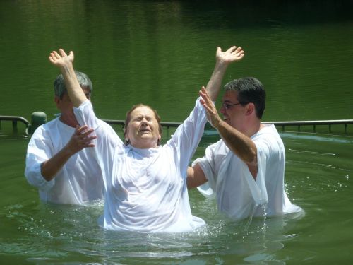 Krikštas, Krikščionybė, Jordan Upė, Yardenit, Izraelis, Krikštijimas, Panardinimas, Religija