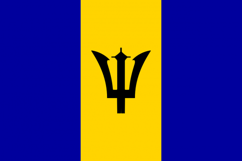 Barbados, Vėliava, Nacionalinis, Šalis, Simbolis, Tauta, Ženklas, Patriotizmas, Nemokama Vektorinė Grafika