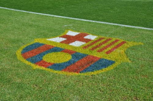 Barcelona, Futbolas, Žolė, Linija, Logotipas