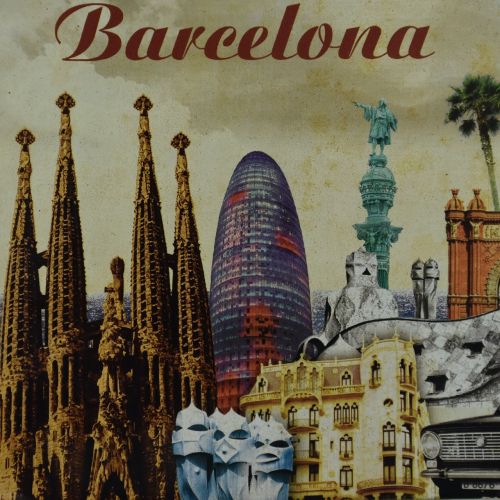 Barcelona, Miestas, Gaudi, Sagrada Familia, Pastatai, Parc Guell, Kolumbas
