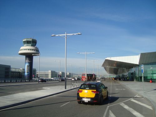 Barcelona, Ispanija, Oro Uostas, Bokštas, Miestas