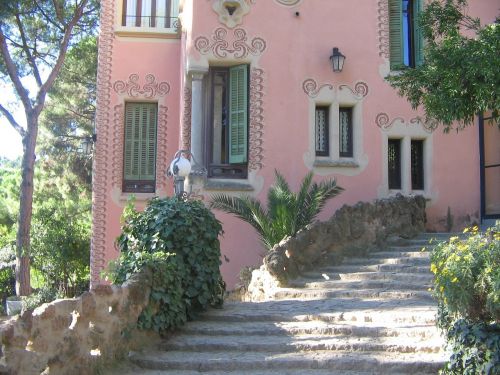 Barcelona, Ispanija, Park Güell, Gaudí