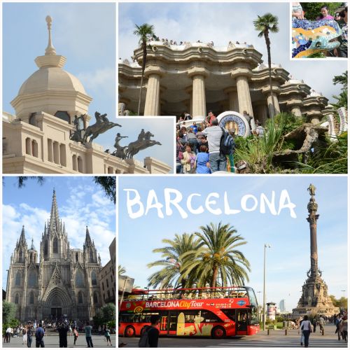 Kelionė,  Barcelona,  Ispanija,  Koliažas,  Nuotrauka & Nbsp,  Mozaika,  Nuotrauka & Nbsp,  Koliažas,  Barcelona Koliažas
