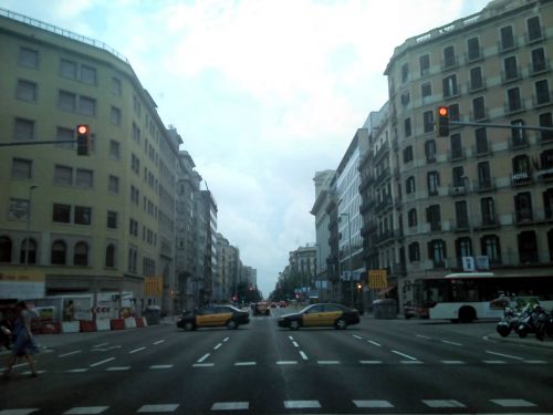 Miesto,  Kraštovaizdis,  Architektūra,  Alėja,  Barcelona