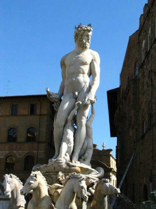 Bartolomeo Ammannati, Statula, Neptūno Fontanas