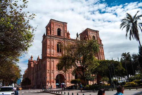 Baseino,  Ekvadoras,  Architektūra,  Miestas,  Tradicinis,  Katedra