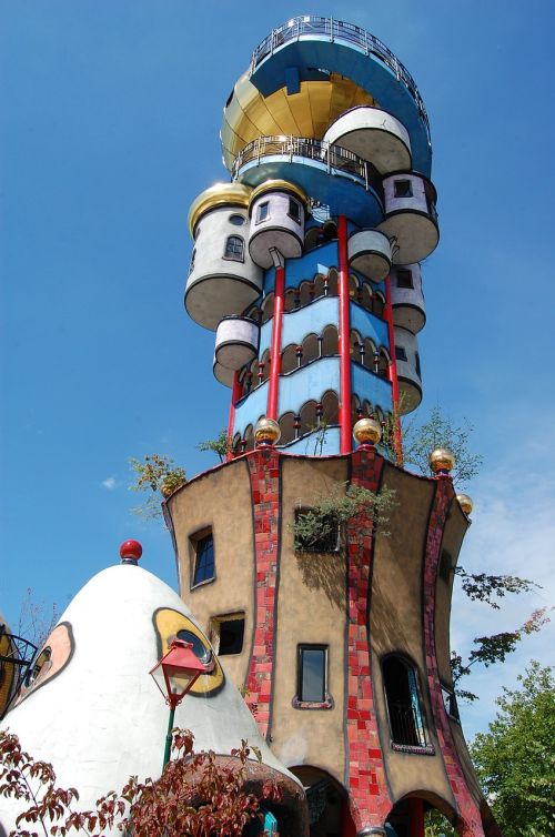 Bavarija, Abensberg, Hundertwasser