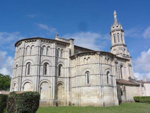Bayon Sur Gironde, Notre Dame, Bažnyčia, Pastatas, Eksterjeras, Religinis, Istorinis, Fasadas