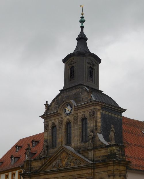 Bayreuth, Ligoninės Bažnyčia, Bažnyčia, Bokštas, Krikščionybė, Maximilianstrasse, Maxstraße, Religija, Tikėjimas, Pastatas, Architektūra, Viršutinė Frankonija, Bavarija, Vokietija