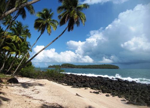 Papludimys, Išgelbėjimo Salos, Guyana, Kraštovaizdis, Saint Joseph Sala