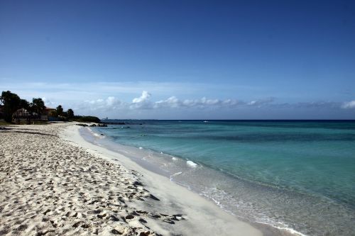 Papludimys, Aruba, Smėlio Paplūdimys Jūra, Šventė, Pietų Jūra, Karibai, Mažesnės Antillės, Abc Salos, Svajonių Sala, Badeurlaub, Nuostabus Paplūdimys