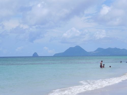 Papludimys, Jūra, Martinique, Turizmas, Nuostabus Paplūdimys