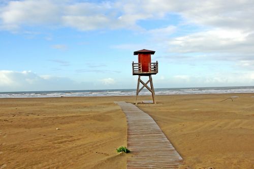 Papludimys, Huelva, Smėlis, Kraštovaizdis, Punta Umbria