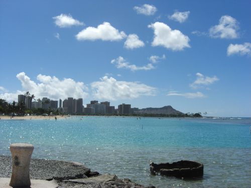 Jūra,  Papludimys,  Hawaii,  Mėlynas,  Vasara,  Paplūdimys Havajuose