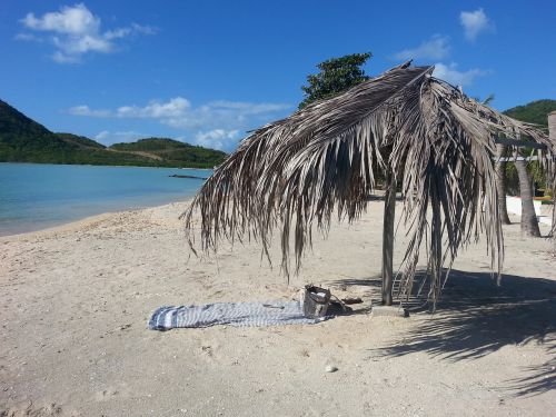 Paplūdimio Laikas, Papludimys, Antigua, Karibai