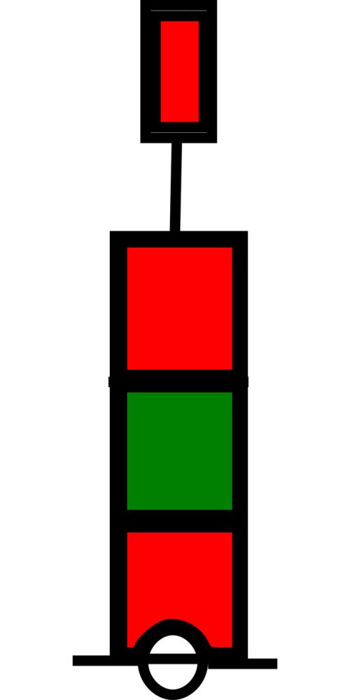 Švyturys, Diagrama, Raudona-Žalia-Raudona, Buriavimas, Jūra, Simbolis, Nemokama Vektorinė Grafika