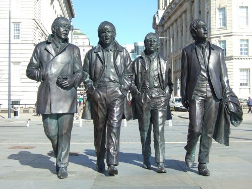 Beatles, Liverpulis, Statula