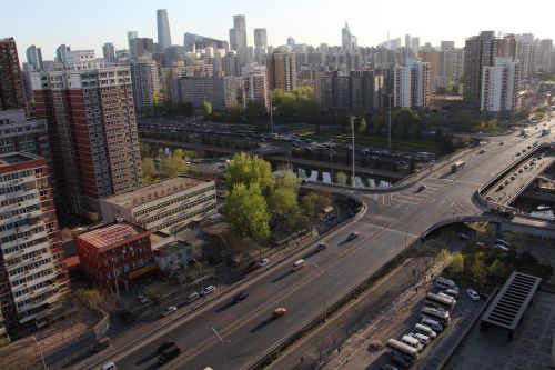 Pekinas, Gatvės Vaizdas, Miesto Panorama