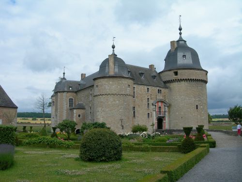 Belgija, Pilis, Pilis, Château De Lavaux-Sainte-Anne, Senas, Pastatas, Tavel