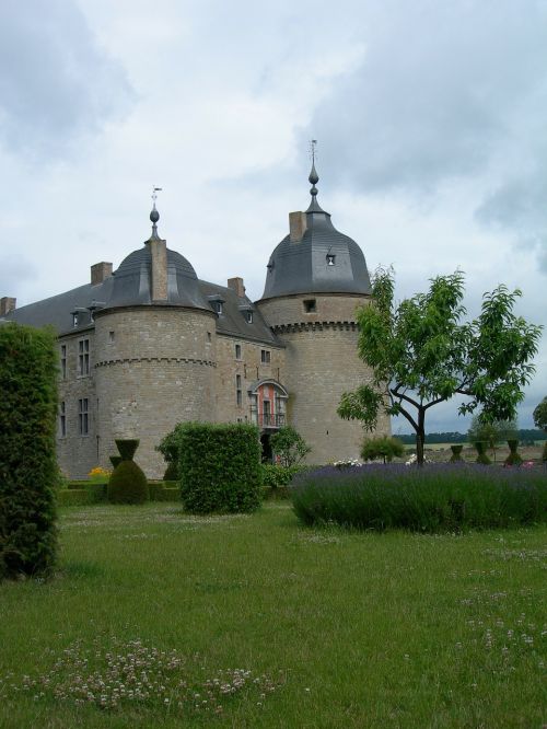 Belgija, Pilis, Pilis, Senas, Pastatas, Sodai, Château De Lavaux-Sainte-Anne, Kelionė