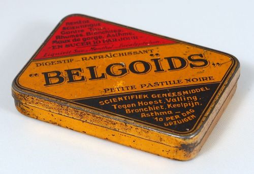 Belgoids, Pakavimas, Senas, Olandų, Dėžė, Alavas, Retro, Istorinis, Vintage