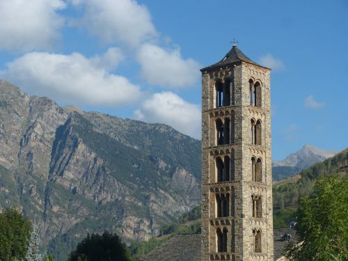 Varpinė, Romanesque, Pirėnai, Kalnas, Saint Climent De Taüll, Pilorai Suvereni, Paveldas, Katalonija