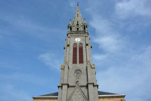 Varpinės Bažnyčia, Foto Veido, Švytuoklė, Laikrodis, Skulptūros Akmuo, Šventoji Bangų Atmintis, Brittany