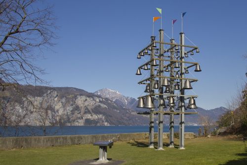 Varpai,  Glockenspiel,  Ežeras,  Vaizdas,  Metalas,  Žiedas,  Turizmas,  Šveicarija,  Be Honoraro Mokesčio