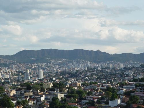 Belo Horizonte, Kalnas, Kraštovaizdis, Brazilija, Architektūra, Panorama, Miestas, Miesto Panorama, Bokštas, Dangoraižis, Pastatas, Vaizdas, Orientyras, Miesto, Vaizdingas, Peizažas, Centro, Metropolis, Pastatai, Didmiestis