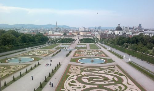 Belvedere Pilis, Vienna, Parkas, Miestas