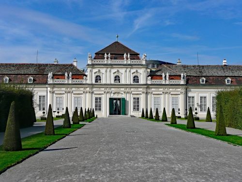 Belvedere Rūmai, Vienna, Austria, Rūmai, Lankytinos Vietos, Pastatas, Architektūra, Kultūra, Istorija, Belvedere, Pilis