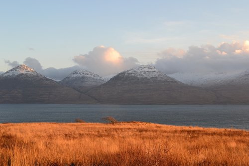 Ben Moore,  Isle Of Mull,  Kalnų,  Škotijos,  Vaizdingas,  Panorama,  Aukštumos,  Pobūdį,  Kalnas