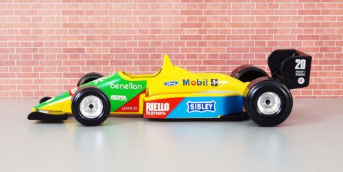 Benettonas, Formulė 1, Michael Schumacher, Automatinis, Žaislai, Modelis Automobilis, Modelis, Transporto Priemonės, Automobiliai, Sportinė Mašina, Greitai, Italy, Pkw, Žaislinė Mašina, Greitis, Lenktynės, Lenktyninis Automobilis