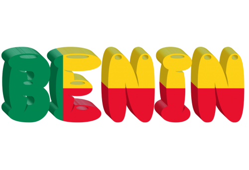Beninas, Šalis, Vėliava, 3D