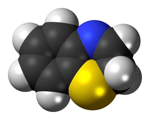 Benzotiazinas, Molekulė, Junginys, Cheminis, Tyrimai, Aromatiniai, Modelis, Ekologiškas, Atomai