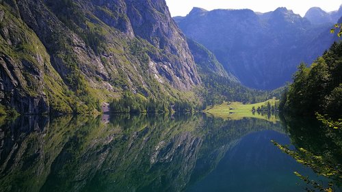 Berchtesgaden,  Upper Lake,  Königssee,  Pobūdį,  Vandens,  Išsaugojimas,  Žygiai