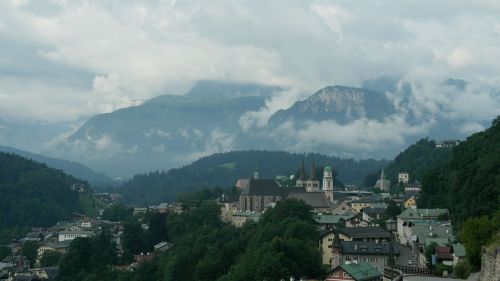 Berchtesgaden, Turgus, Rinkos Miestas, Pietų Vokietijos, Bavarija, Watzmann, Nacionalinis Parkas, Kalnai, Königssee