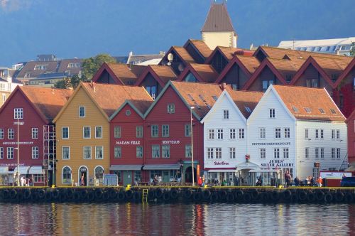 Bergen, Brygenas, Norvegija