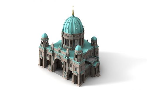 Berlynas, Dom, Katedra, Architektūra, Pastatas, Bažnyčia, Lankytinos Vietos, Istoriškai, Turistų Atrakcijos, Orientyras, Fasadas