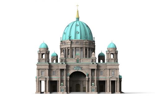 Berlynas, Dom, Katedra, Architektūra, Pastatas, Bažnyčia, Lankytinos Vietos, Istoriškai, Turistų Atrakcijos, Orientyras, Fasadas