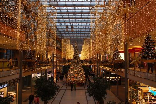 Berlynas, Kalėdos, Prekybos Centras, Kalėdų Eglutė