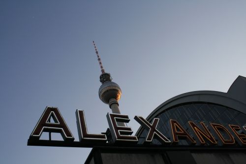 Berlynas, Alexanderplatz, Vokietija, Pastatas, Tv Bokštas