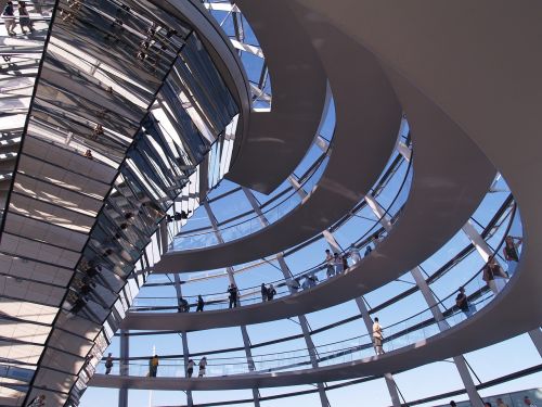 Berlynas, Reichstagas, Statybinis Stiklas, Stiklas, Dizaino