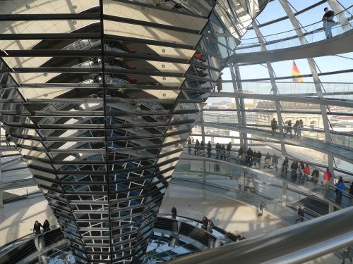 Berlynas, Bundestag, Reichstagas, Vyriausybė, Architektūra, Pastatas, Kupolas